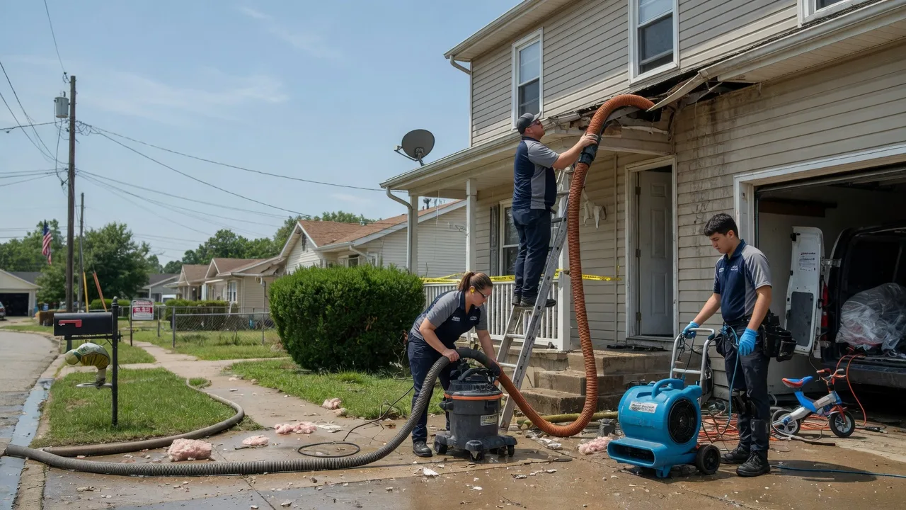 Water Damage Restoration in Evanston, IN near me